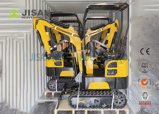 Máy đào bánh xích thủy lực Mini Digger Bagger 1 tấn 1,2 tấn 1,5 tấn 1,8 tấn 2 tấn