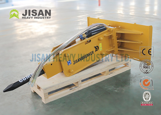 Máy xúc lật Mini Skid Steer Hammer với máy đào rãnh Backhoe Sweeper Auger