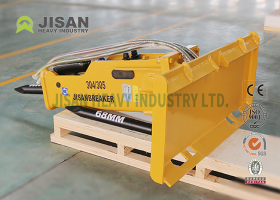 Máy phá hủy bê tông đá thủy lực Jack Hammer cho Skid Steer Loader