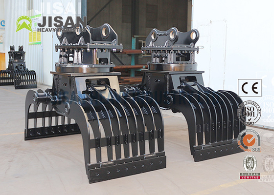 Bộ dụng cụ máy đào Grapple phân loại thủy lực Pex Công cụ đa chức năng