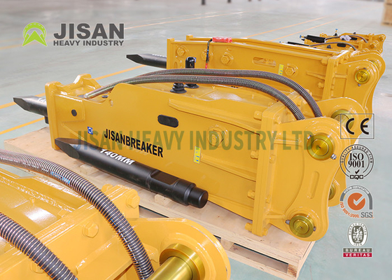 Máy xúc bền bỉ Máy cắt thủy lực mini Soosan Đệm đục cho búa đá