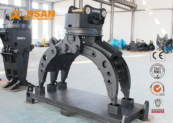 Máy đào đá thủy lực bằng thép cường độ cao 1,2m lấy màu vàng