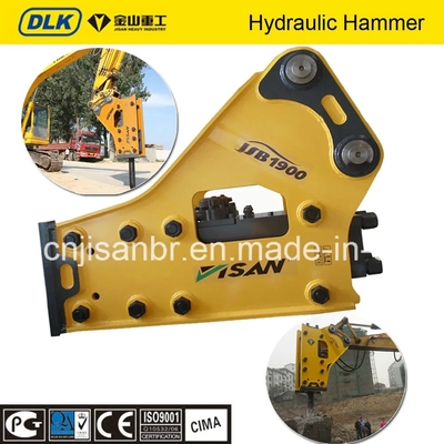 Hydraulic Rock Breaker Hammer Demolition Breaker với Chisel 140mm