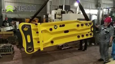 Búa phá đá thủy lực Sb81 cho máy đào lớn có chứng chỉ CE
