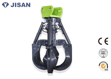Xử lý thủy lực Rotary Orange Peel Grapple, Chiều dài Đá dẻo cho máy đào