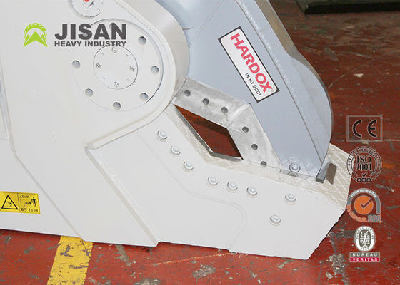Thép chống mài mòn Phá dỡ công nghiệp 620mm Máy xúc thủy lực mở Phần đính kèm kéo cắt kim loại gốc