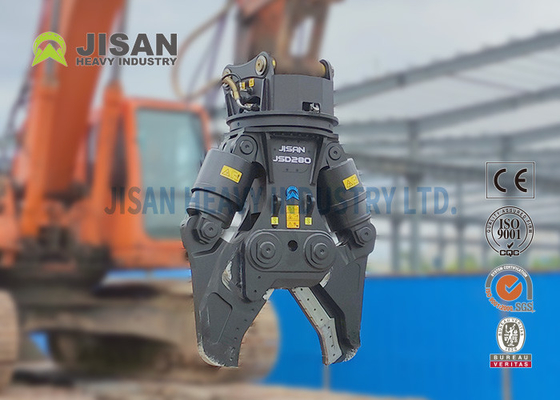 Phụ tùng máy xúc Máy cắt thép phế liệu thủy lực 4ton-9ton