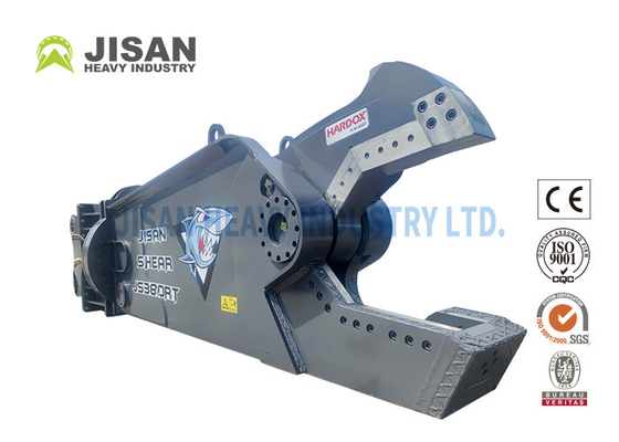 Máy xúc cắt thép phá dỡ thủy lực và máy cắt sẹo cho máy xúc
