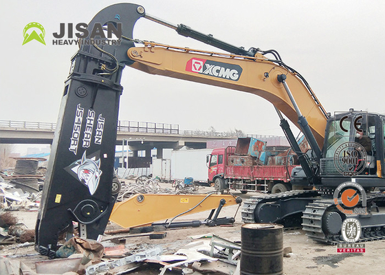 Máy đào 20-48 tấn Máy phá dỡ phế liệu Máy cắt kim loại cho thép nặng